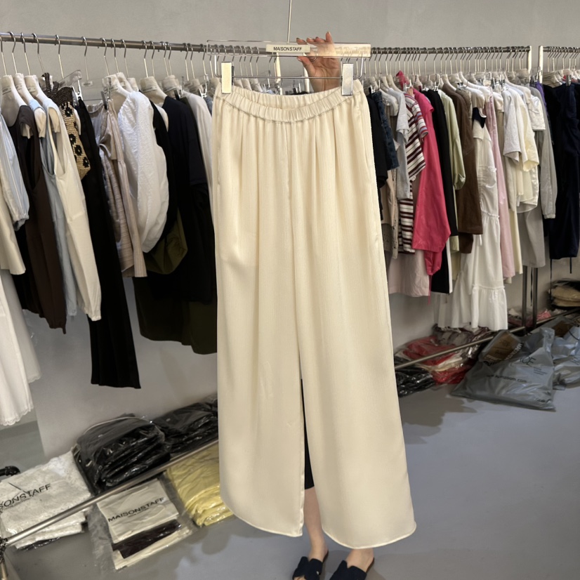 DOUBLE STANDARD/LE SMOKING/MAISONSTAFF韓國東大門直郵女裝新品時尚休閑褲MAISONSTAFF休閑褲圖色1