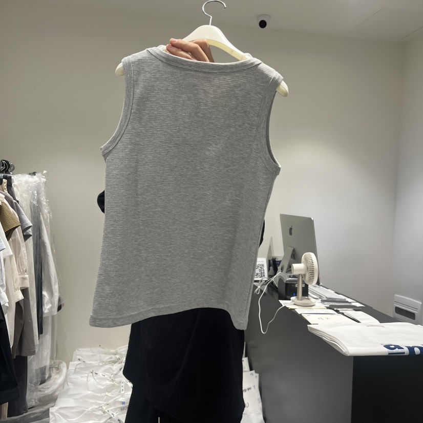 GABRIELLE韓國直郵實拍女裝新款休閑時尚熱賣吊帶背心條紋GABRIELLE吊帶/背心