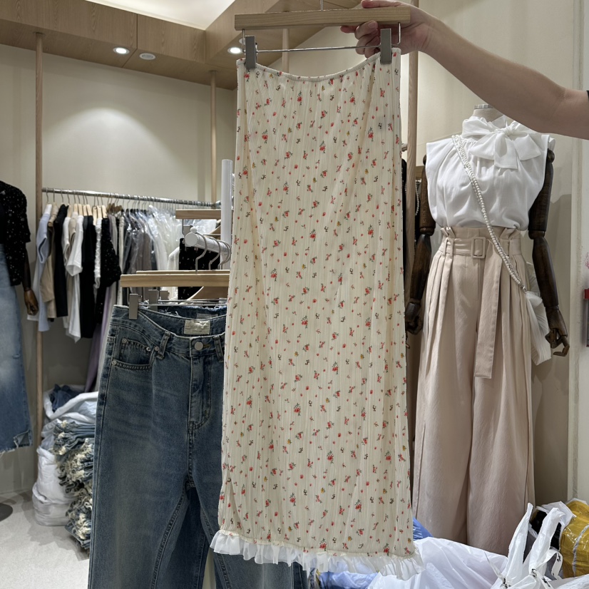 VINTAGE VIBE韓國直郵實拍女士新品人氣熱賣職業推薦長裙VINTAGE VIBE長裙