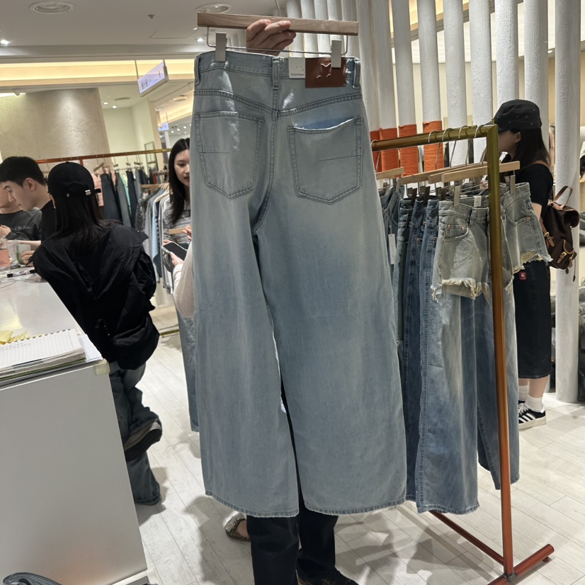 GRAYMELLOW韓國直郵女士新款熱賣26夏季人氣職業時尚牛仔褲GRAYMELLOW牛仔褲