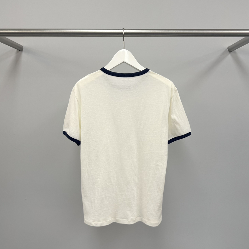 WATER/RIVER韓國直郵實拍女士新品26春夏時尚26夏季T恤撞色WATER/RIVERT恤