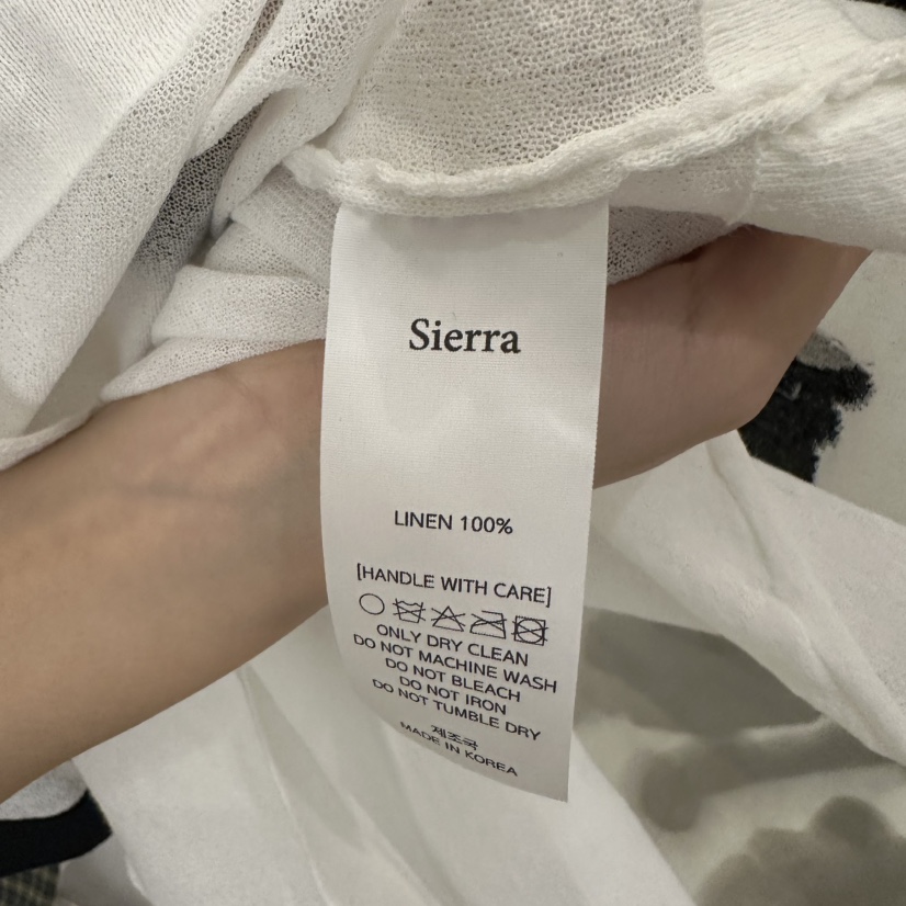 SIERRA韓國直郵實拍女裝新品推薦26春夏職業人氣26夏季T恤SIERRAT恤