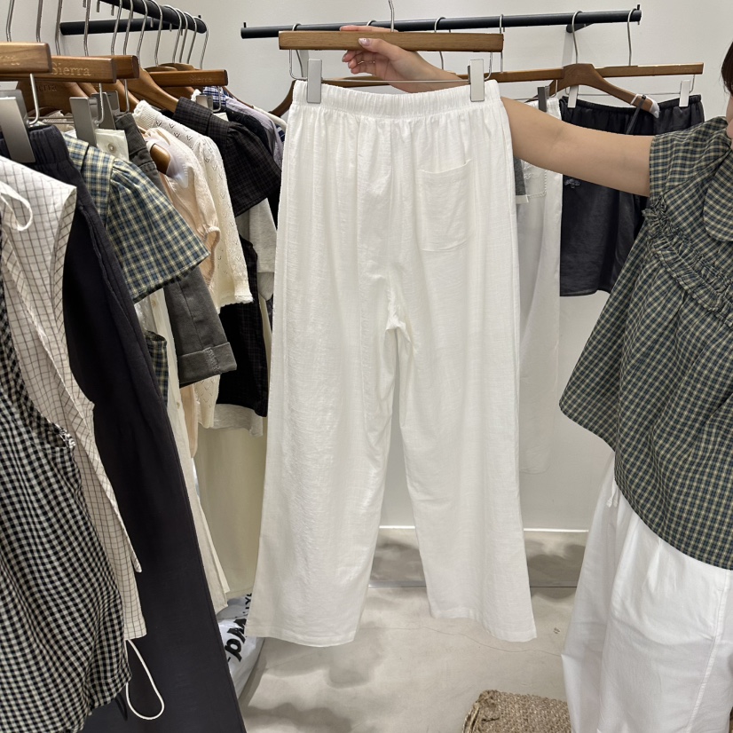 SIERRA韓國東大門直郵女士新品26春夏時尚熱賣26夏季休閑褲SIERRA休閑褲