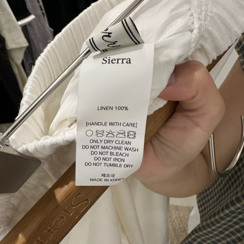 SIERRA韓國東大門直郵女士新品26春夏時尚熱賣26夏季休閑褲SIERRA休閑褲