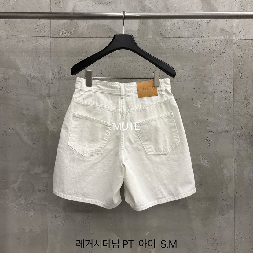 MUTE-P韓國東大門代購女士新品26春夏休閑時尚26夏季短褲MUTE短褲
