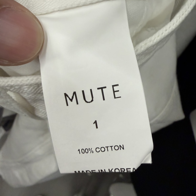 MUTE-P韓國東大門代購女士新品26春夏休閑時尚26夏季短褲MUTE短褲