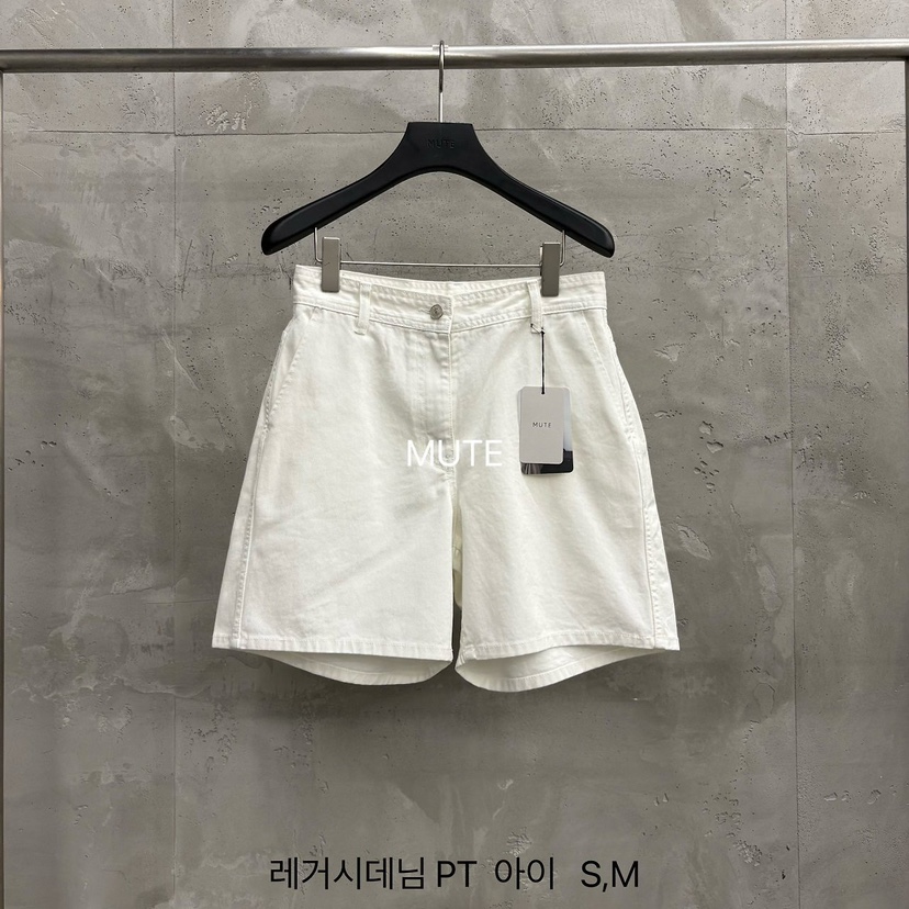 MUTE-P韓國東大門代購女士新品26春夏休閑時尚26夏季短褲MUTE短褲圖色1