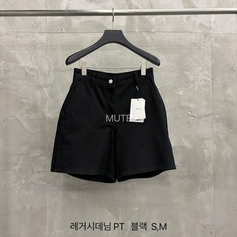 MUTE-P韓國東大門代購女士新品26春夏休閑時尚26夏季短褲MUTE短褲圖色3