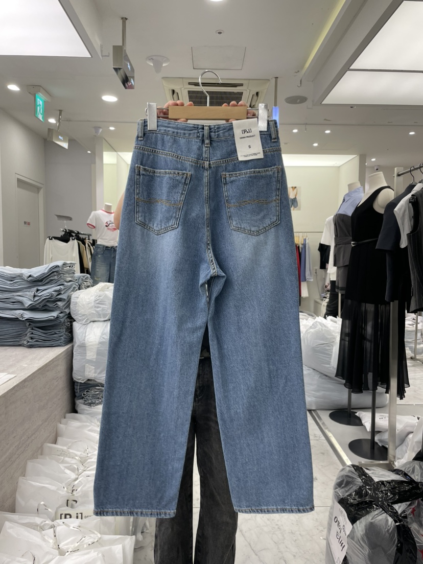 PAI韓國直郵實拍女士新款26夏季時尚推薦職業熱賣人氣牛仔褲[PΛi]_PAi牛仔褲