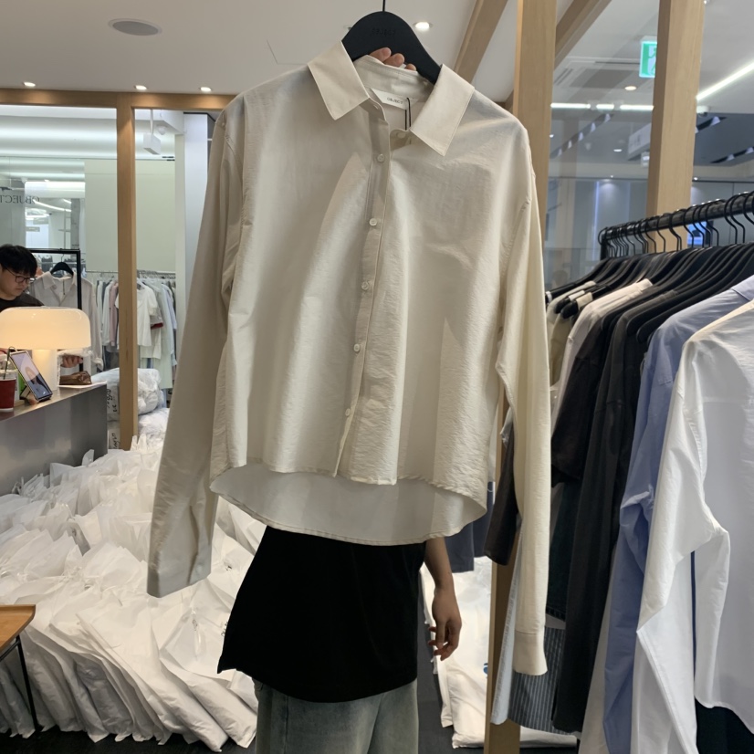 OBJECT韓國代購女士新款人氣休閑熱賣26春夏26夏季襯衫蕾絲衫OBJECT襯衫/蕾絲衫圖色2