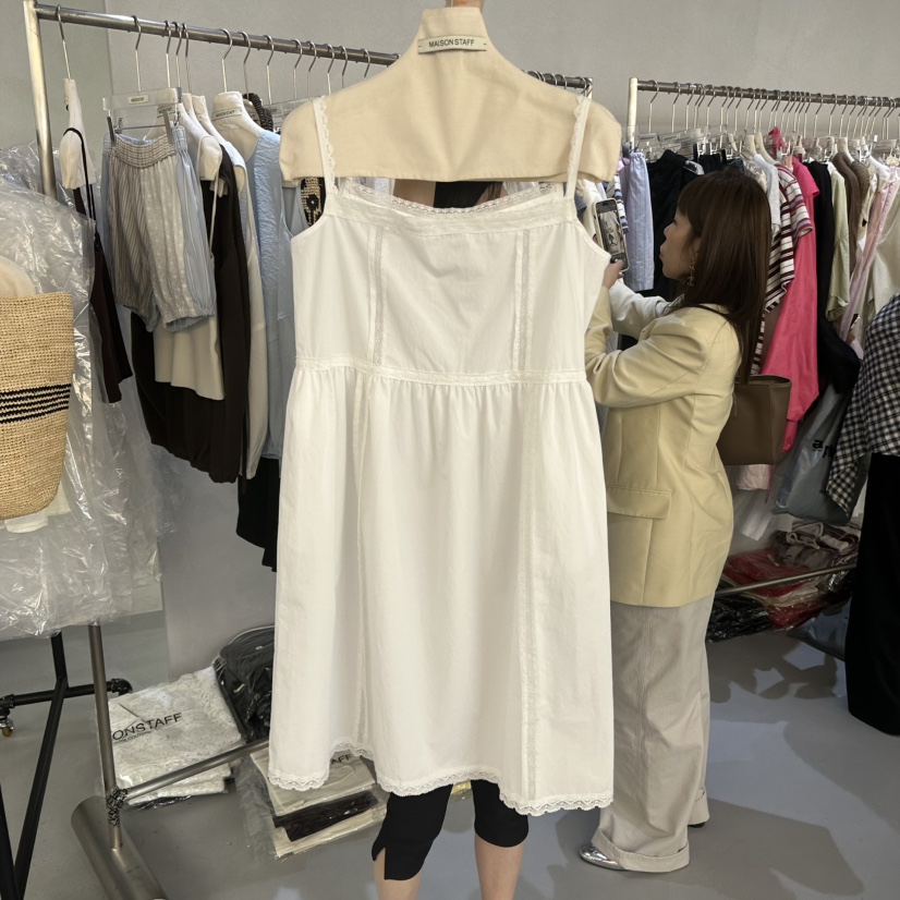 DOUBLE STANDARD/LE SMOKING/MAISONSTAFF韓國代購女士新品熱賣連衣裙MAISONSTAFF連衣裙圖色1