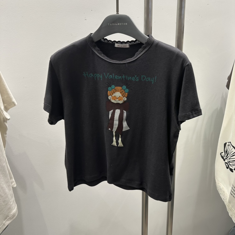TARABY MOTION韓國直郵女裝新品職業推薦休閑熱賣時尚T恤TARABY MOTIONT恤圖色3