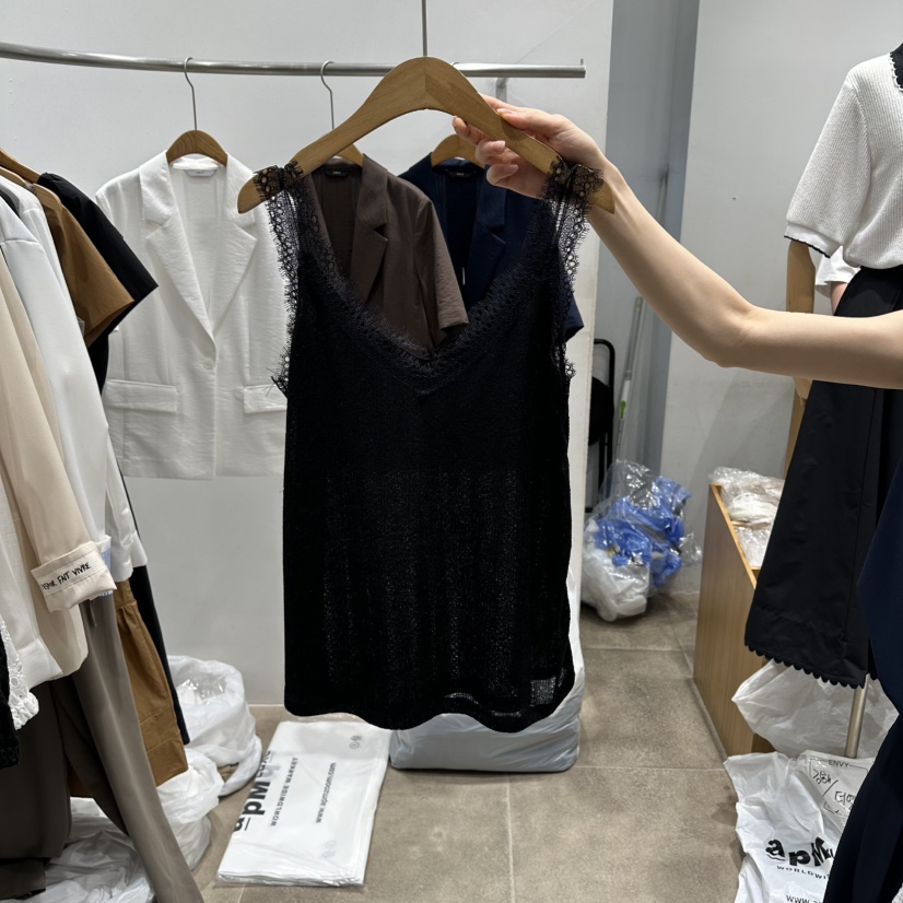 ENVY韓國直郵女裝新品時尚26春夏職業人氣休閑熱賣吊帶背心ENVY吊帶/背心圖色3