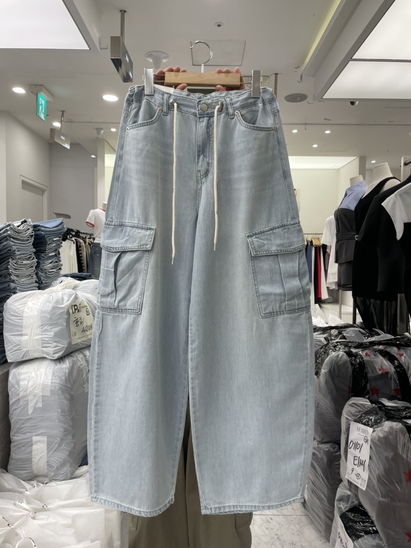 PAI韓國代購女士新品時尚職業推薦26夏季26春夏人氣牛仔褲[PΛi]_PAi牛仔褲圖色1