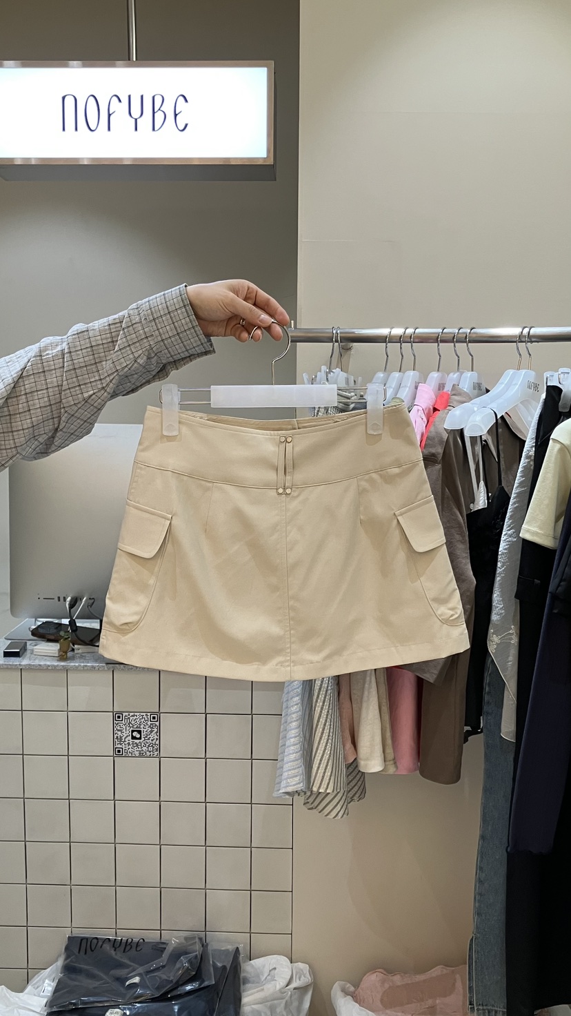 NOFYBE韓國直郵女士新款人氣職業時尚休閑26春夏裙褲工裝NOFYBE裙褲