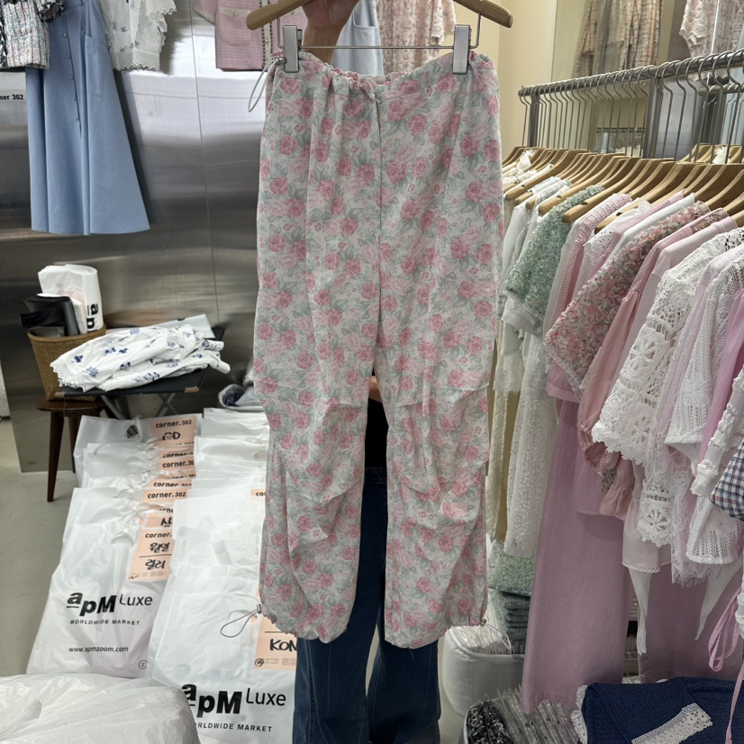 CORNER韓國直郵女士新品休閑時尚熱賣人氣推薦26春夏休閑褲CORNER.302休閑褲圖色1