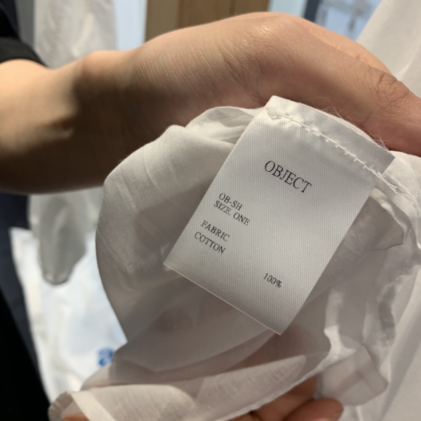 OBJECT韓國代購女裝新品26夏季26春夏熱賣職業襯衫蕾絲衫OBJECT襯衫/蕾絲衫