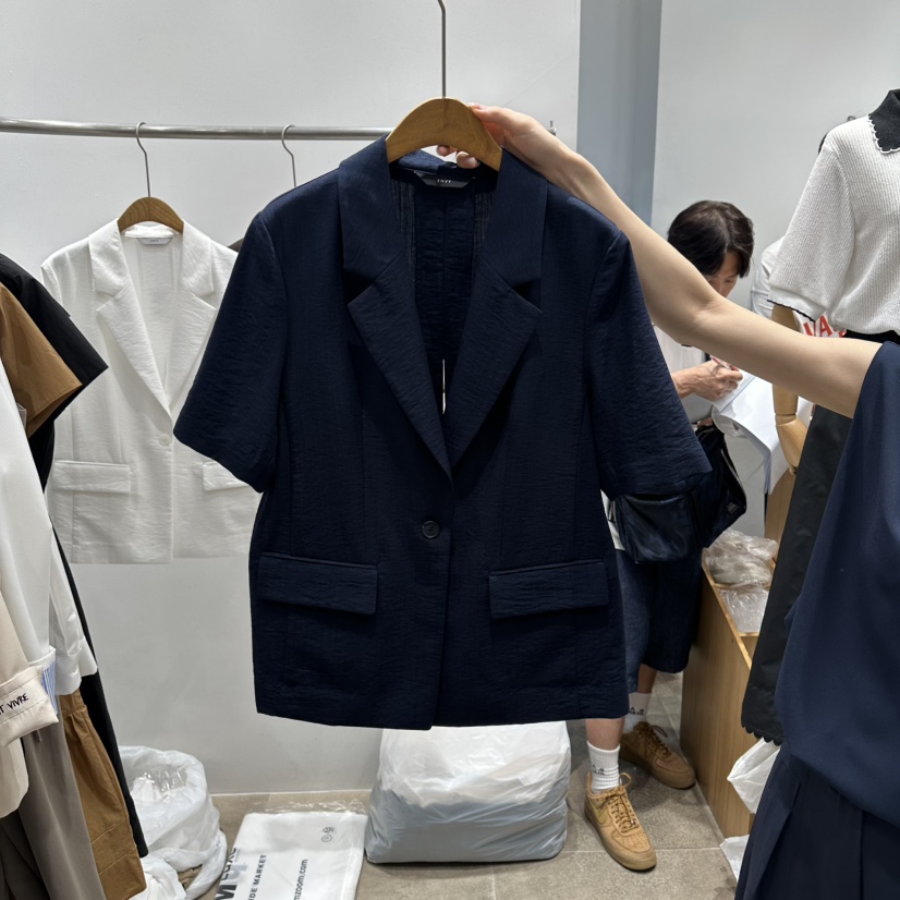 ENVY韓國直郵女士新品熱賣職業休閑26春夏時尚人氣26夏季夾克ENVY夾克圖色3