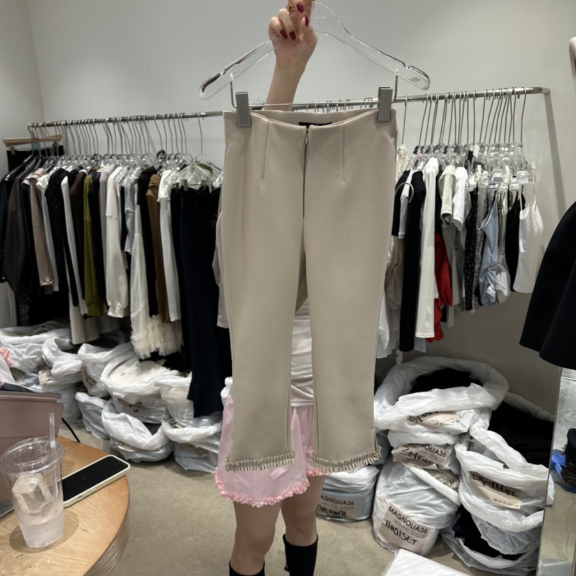 MAGNOLIA36-L韓國直郵實拍女裝新品熱賣休閑職業人氣休閑褲MAGNOLIA36-L休閑褲圖色1