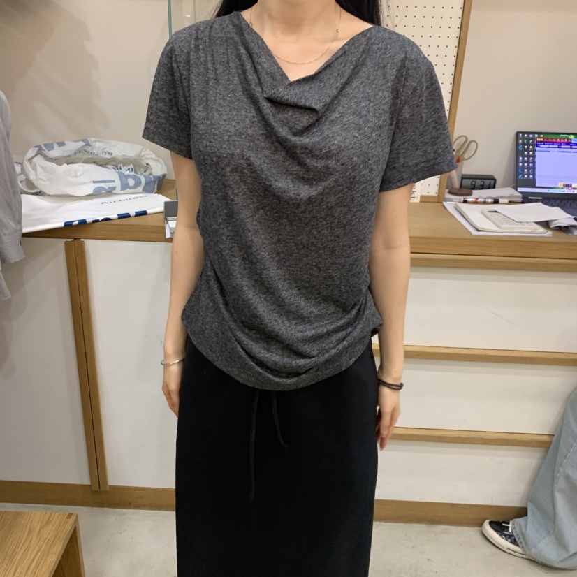 ARCHITEKT韓國直郵女裝新品職業休閑推薦26春夏熱賣人氣T恤ARCHITEKTT恤圖色2