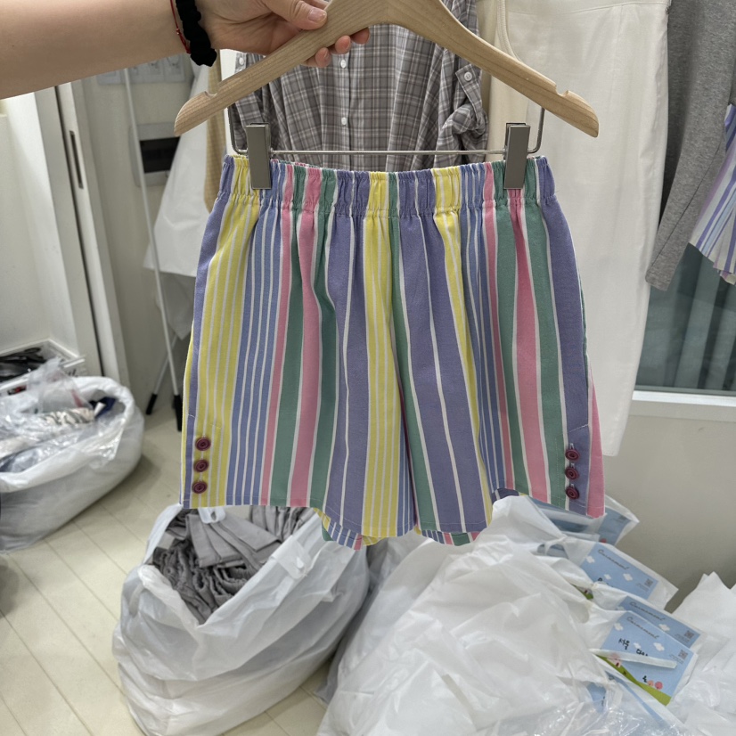 OURMOMENT韓國直郵實拍女士新款熱賣推薦時尚26夏季26春夏短褲OURMOMENT短褲圖色1