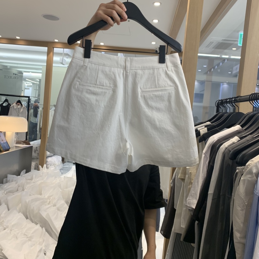 OBJECT韓國直郵實拍女士新品時尚26春夏職業休閑推薦短褲OBJECT短褲