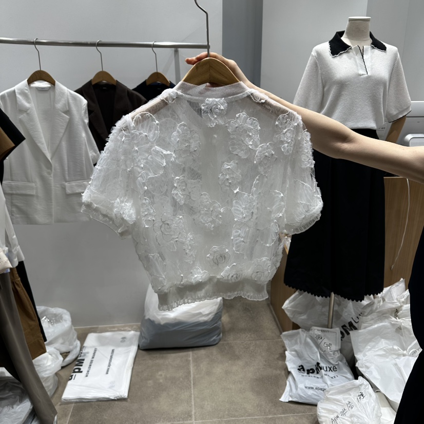 ENVY韓國東大門代購女士新品熱賣人氣26夏季職業襯衫蕾絲衫ENVY襯衫/蕾絲衫