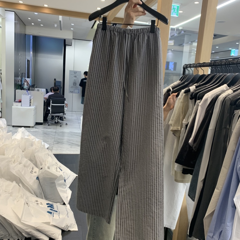 OBJECT韓國東大門代購女士新品26春夏熱賣人氣職業休閑褲OBJECT休閑褲圖色2