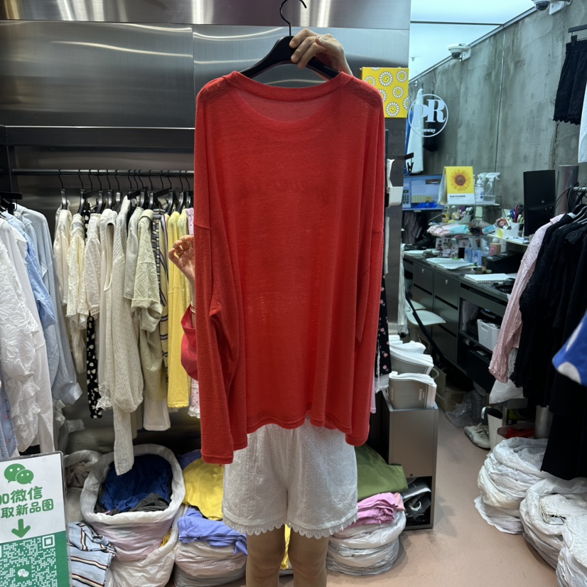 RUNWAY-런웨이韓國東大門直郵女裝新款推薦人氣26夏季長袖T恤RUNWAY長袖T恤