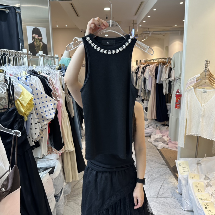 CHEAP-CHIC韓國直郵女裝新品熱賣人氣26春夏26夏季吊帶背心CHEAP-CHIC/CHARLES THE SECOND吊帶/背心圖色2