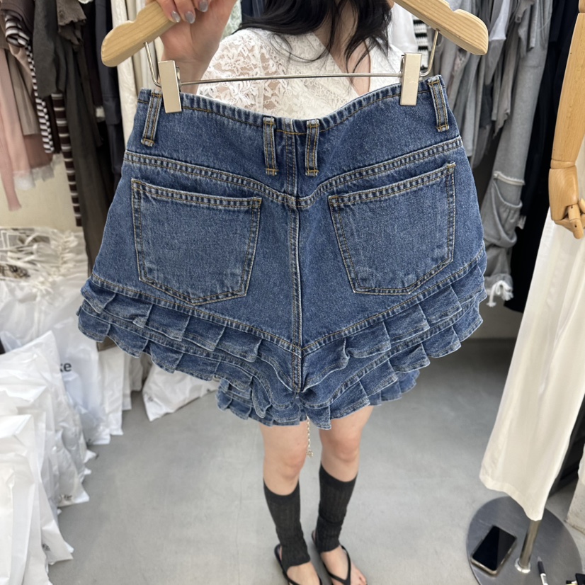 FOUNDATION韓國東大門直郵女裝新品人氣休閑短褲不含腰帶FOUNDATION短褲