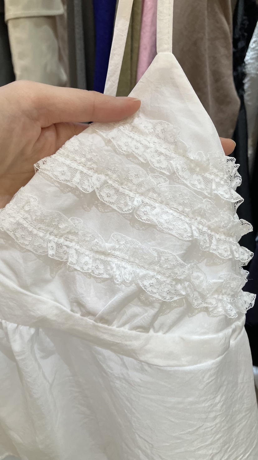 NOFYBE韓國直郵女裝新款時尚休閑職業26夏季吊帶背心蕾絲NOFYBE吊帶/背心