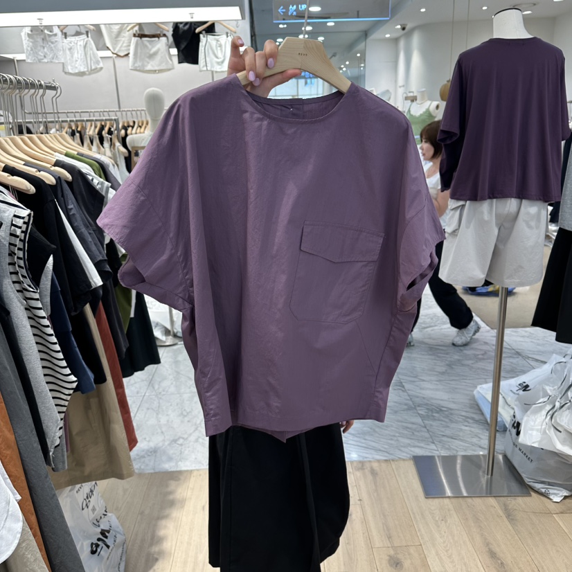 REVE-L韓國直郵女士新款人氣26夏季推薦熱賣26春夏襯衫蕾絲衫REVE-L襯衫/蕾絲衫圖色2