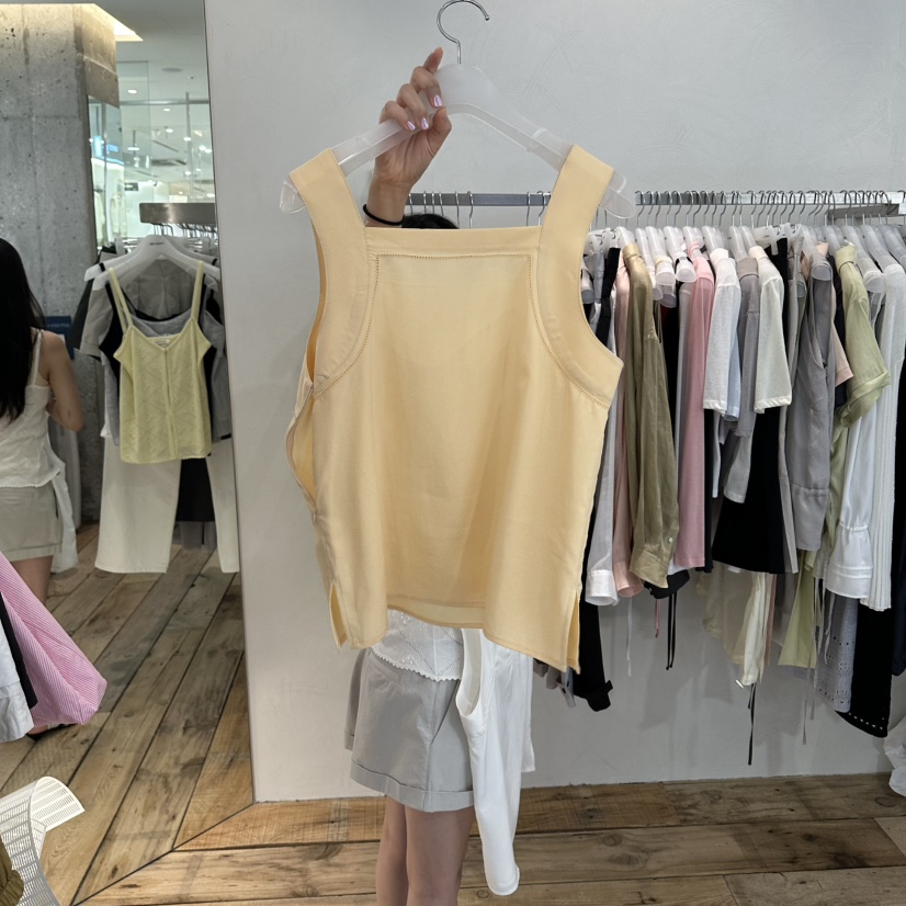 CREAM VILLA韓國直郵女士新品26春夏吊帶背心CREAMVILLA吊帶/背心