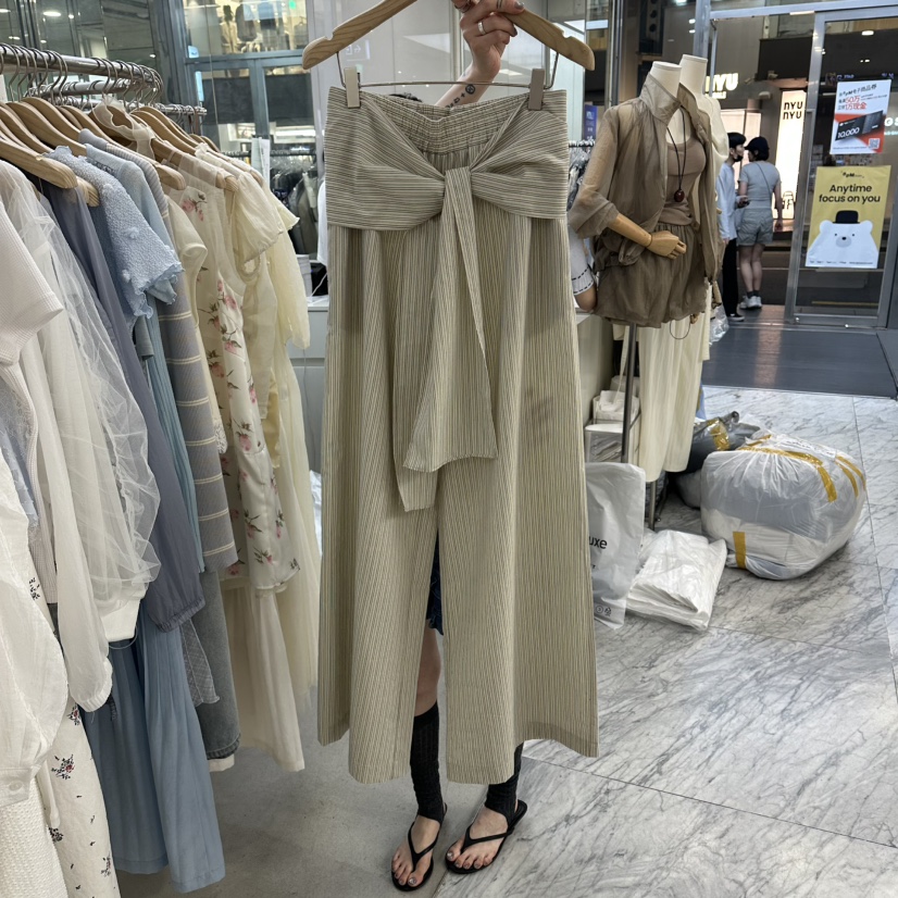 FOUNDATION韓國直郵實拍女裝新品熱賣26春夏人氣職業休閑褲FOUNDATION休閑褲圖色1