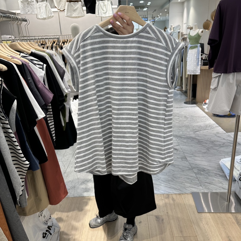 REVE-L韓國直郵女士新品休閑26春夏26夏季人氣吊帶背心褶皺REVE-L吊帶/背心圖色2