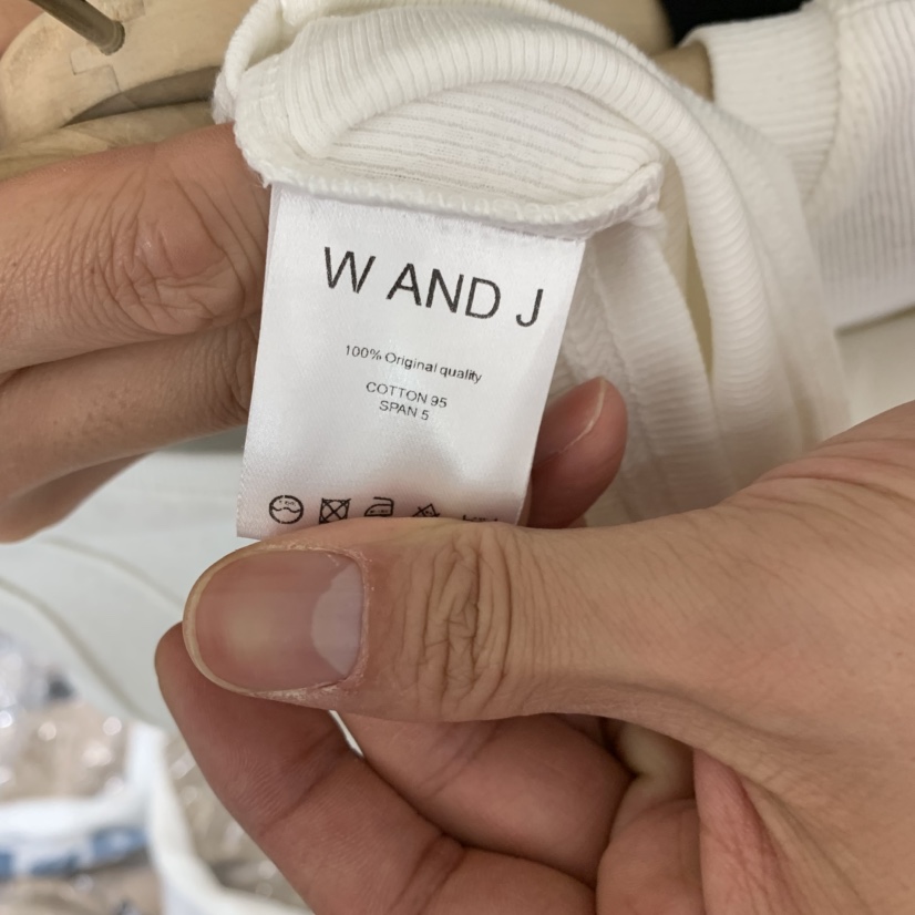 W AND J韓國東大門代購女裝新品人氣熱賣26春夏時尚T恤W AND JT恤