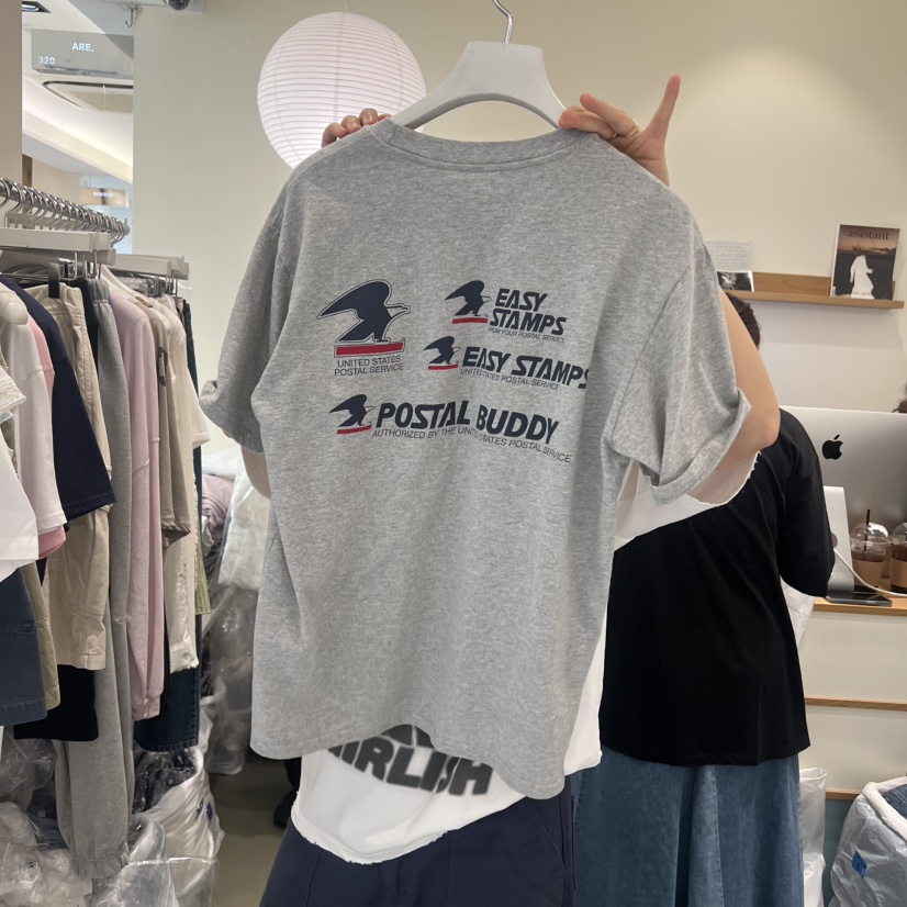 ARE韓國直郵女士新品職業26夏季26春夏休閑時尚推薦人氣T恤ARE YOU/ARET恤