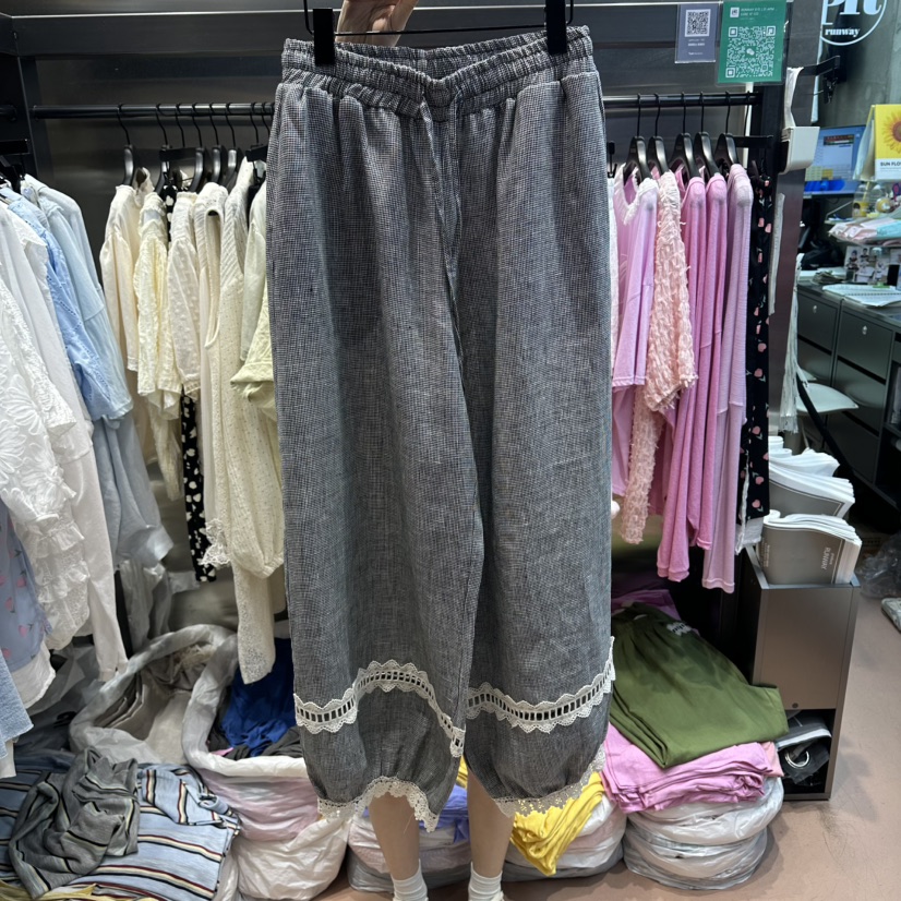 RUNWAY-런웨이韓國東大門直郵女士新品熱賣時尚26夏季休閑褲RUNWAY休閑褲圖色2