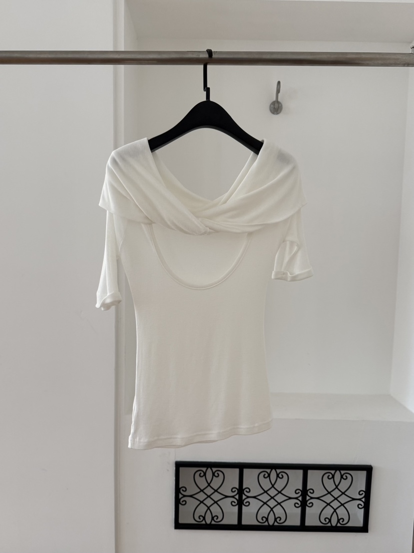 IMAGEPIECE/NEVER.1韓國直郵實拍女士新品休閑時尚T恤露肩IMAGEPIECE/NEVER.1T恤