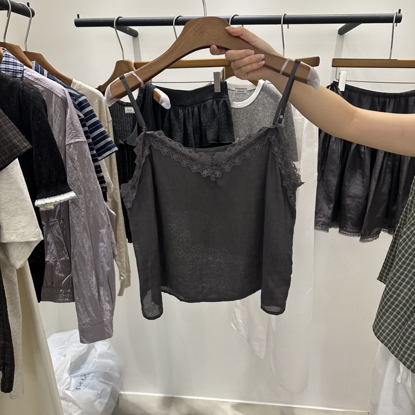SIERRA韓國直郵女士新品人氣熱賣26夏季推薦時尚吊帶背心SIERRA吊帶/背心圖色1