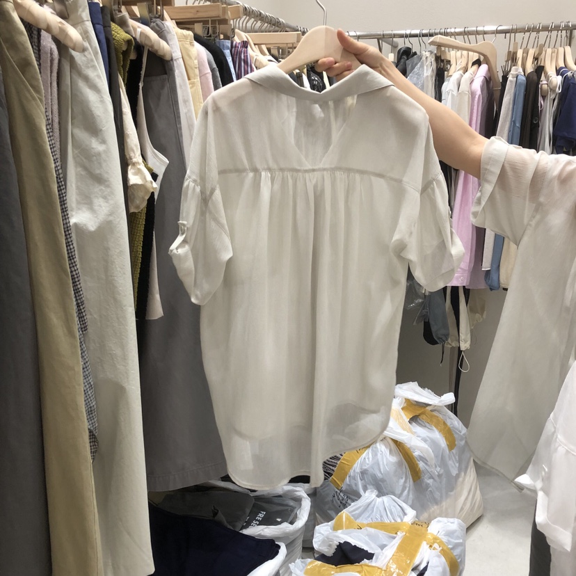 FRE韓國東大門直郵女士新品人氣26夏季推薦職業襯衫蕾絲衫FRE SEOUL襯衫/蕾絲衫