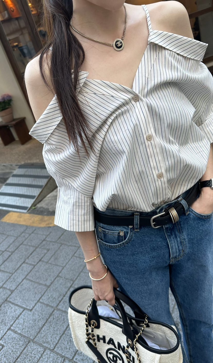 GENTLE B/LOVENTINA東大門實拍韓國女士新款26春夏牛仔褲不含腰帶GENTLE B/LOVENTINA牛仔褲