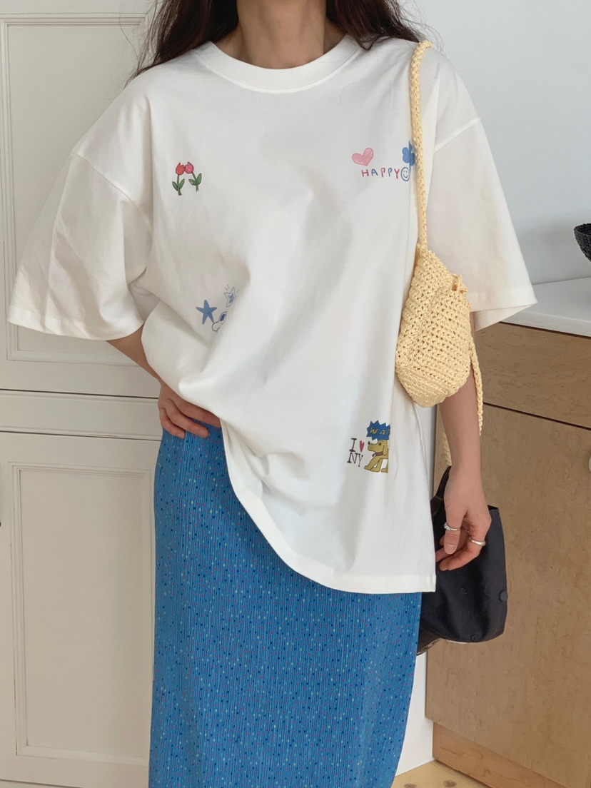 TOLL韓國代購女裝新品推薦熱賣休閑26春夏人氣26夏季職業T恤TOLLT恤
