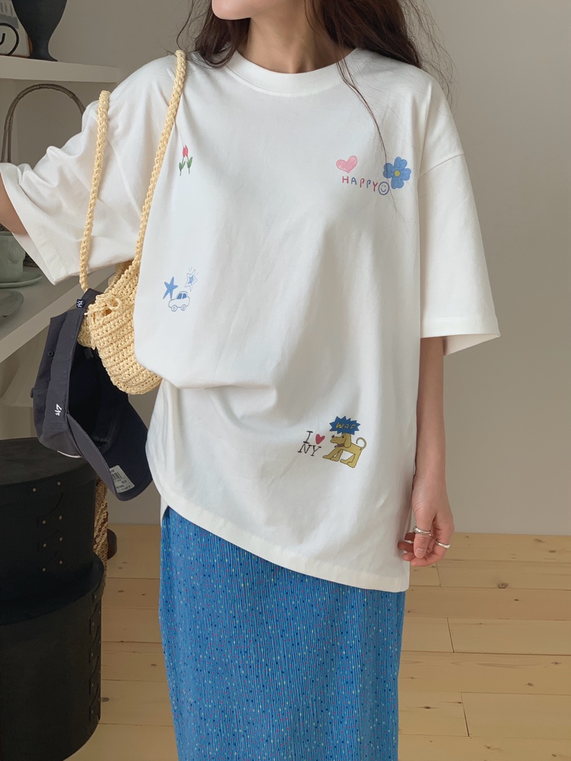 TOLL韓國代購女裝新品推薦熱賣休閑26春夏人氣26夏季職業T恤TOLLT恤