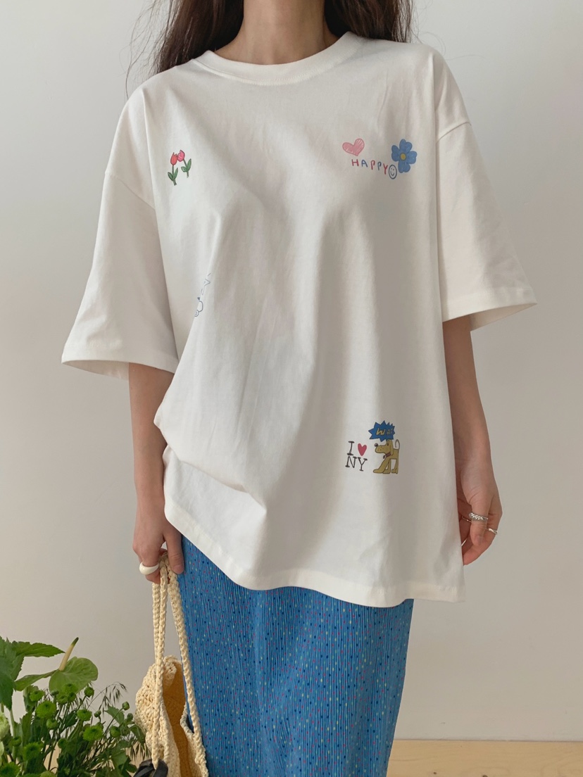 TOLL韓國代購女裝新品推薦熱賣休閑26春夏人氣26夏季職業T恤TOLLT恤