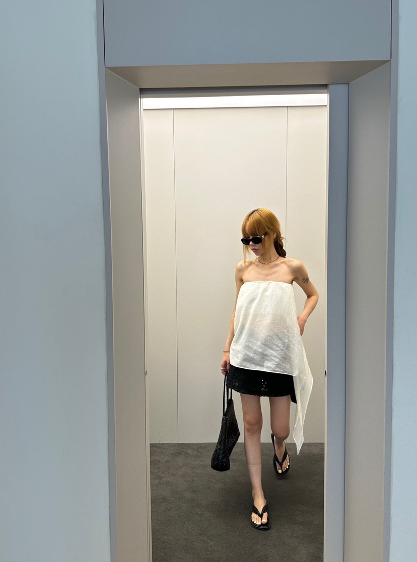 ZEROZERO韓國東大門直郵女士新品人氣熱賣職業吊帶背心露肩ZEROZERO吊帶/背心