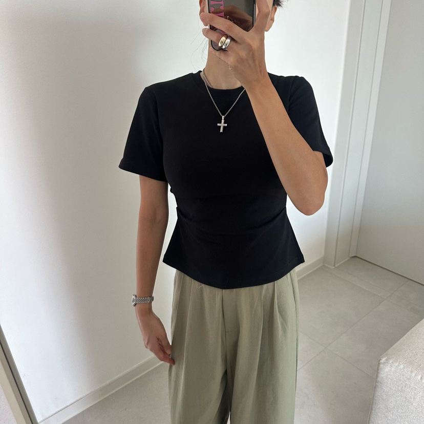 SOUIT韓國東大門代購女裝新款熱賣時尚26春夏推薦休閑T恤SOUIT by mabel-LT恤