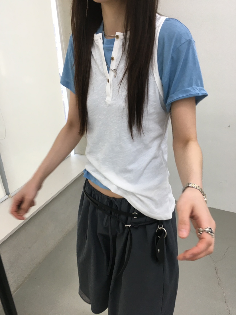 MINIMUZE韓國代購女裝新款26夏季26春夏推薦時尚人氣休閑T恤MINIMUZET恤