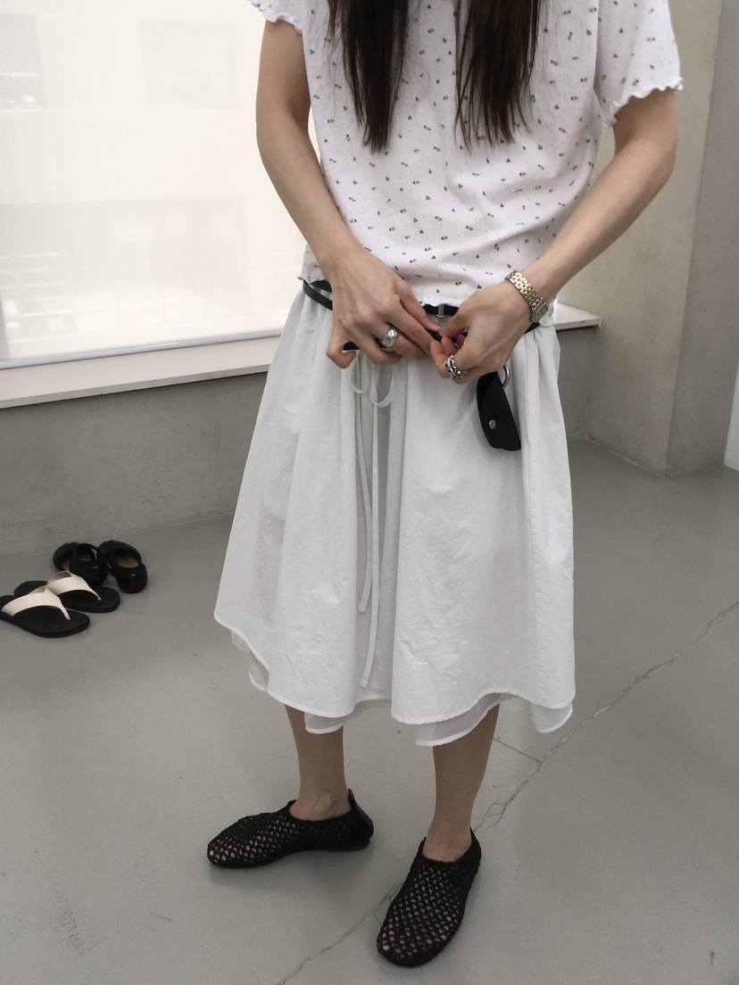 MINIMUZE東大門實拍韓國女士新款休閑26春夏半身裙中短裙MINIMUZE半身裙/中短裙